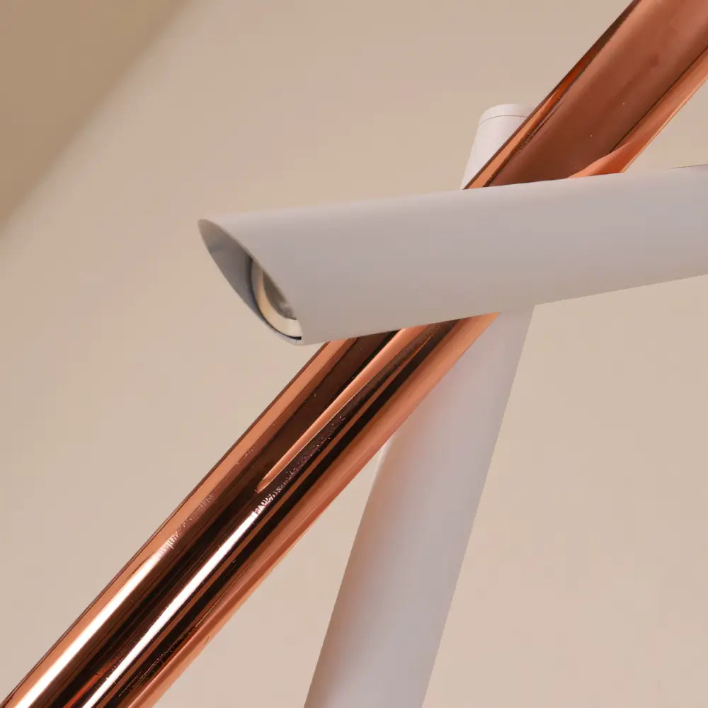 Luminaria Pendente Tubo Triplo Moderno Minimalista Radiant