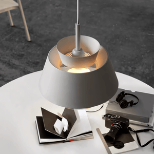 Luminaria Pendente Vidro Moderno Minimalista Metal Radiant