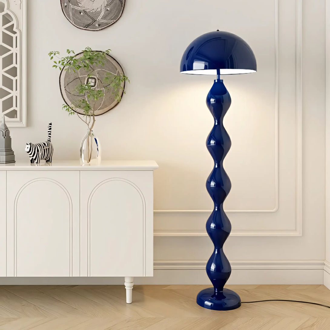 Luminária de Chão Cogumelo Moderno Minimalista Scandi