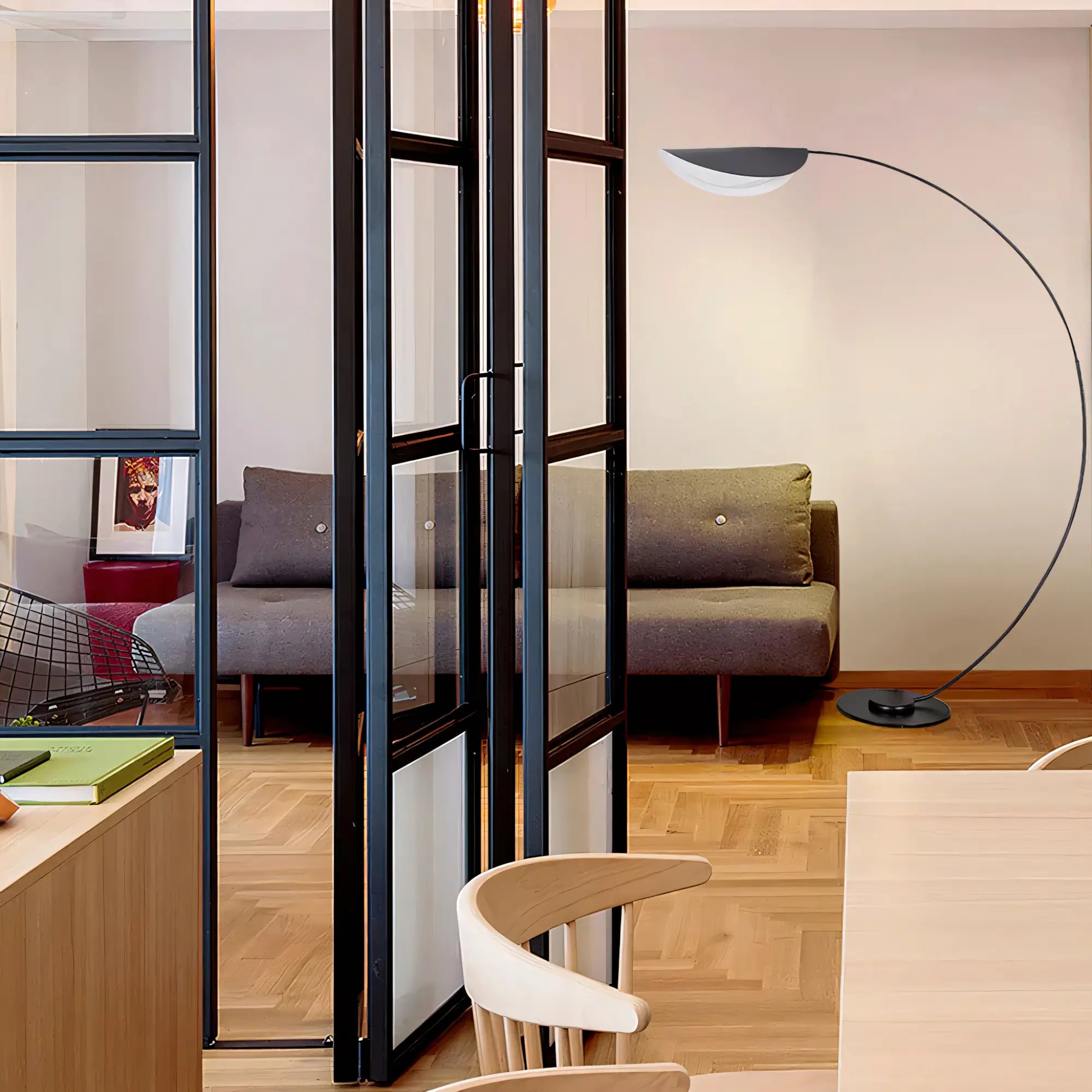 Luminária de Piso Moderna para Escritório e Espaços Refinados