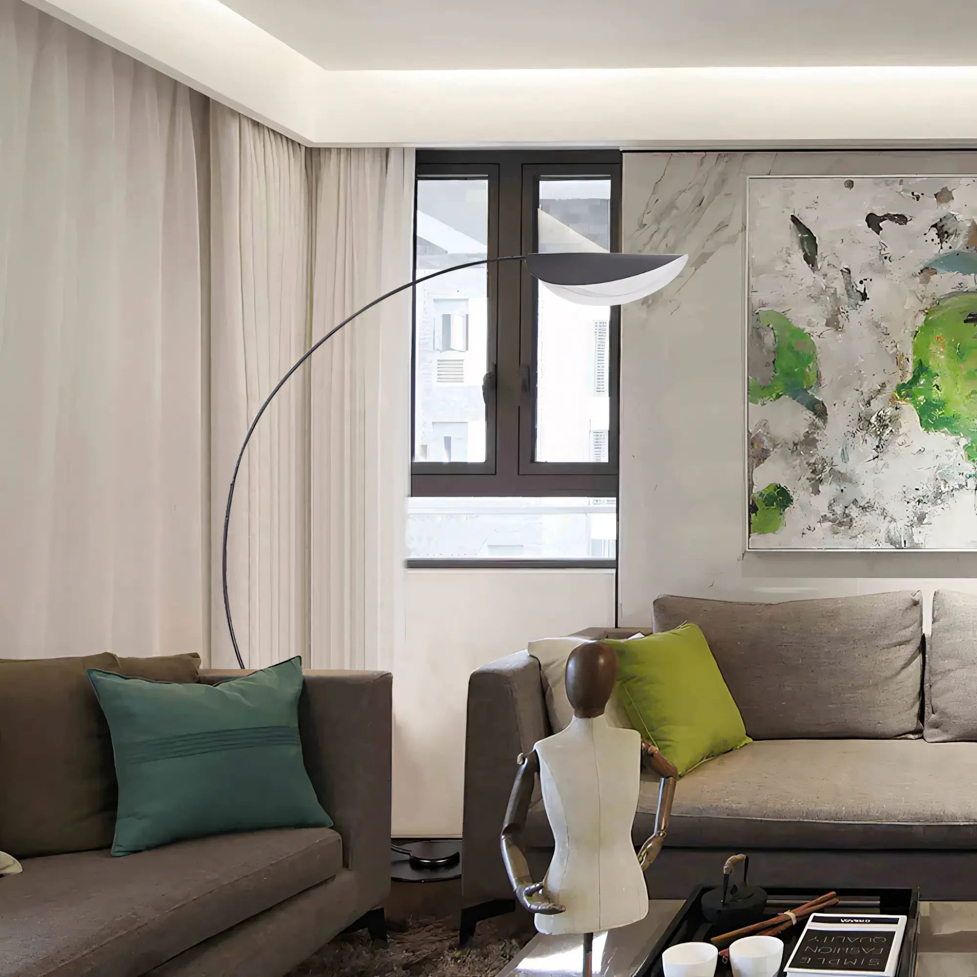 Luminária de Pé para Decoração Luxuosa e Iluminação Funcional