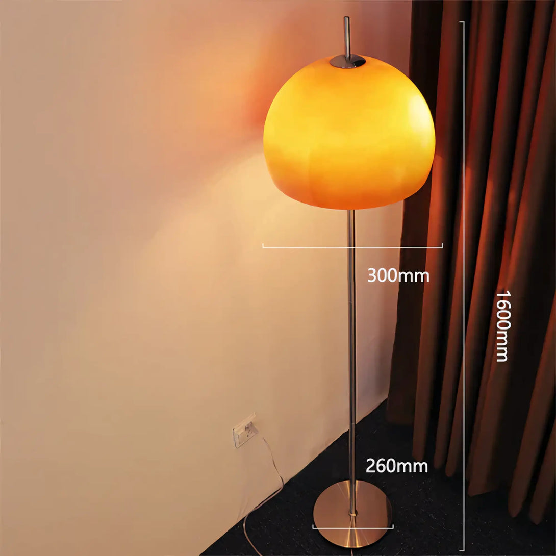 Design icônico da Bauhaus em uma luminária de chão única