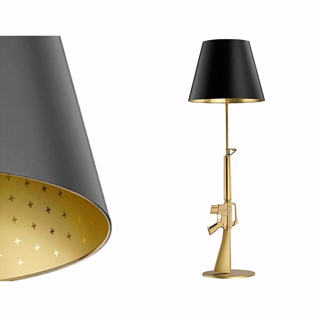  Luminária de chão para quarto com design moderno