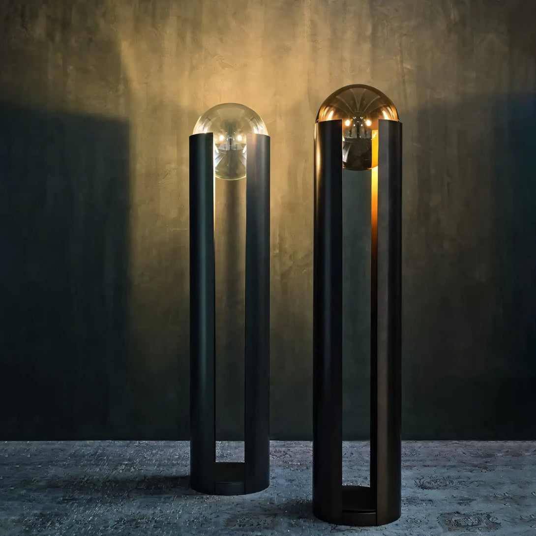 Luminária de Chão de Vidro Moderna Minimalista Spheroid