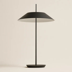 Luminária de Mesa Abajur Minimalista Moderna Led Metal Radiant