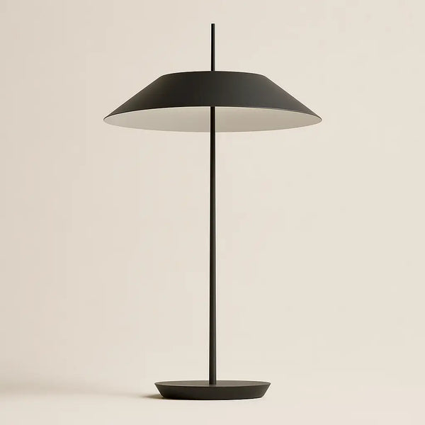 Luminária de Mesa Abajur Minimalista Moderna Led Metal Radiant