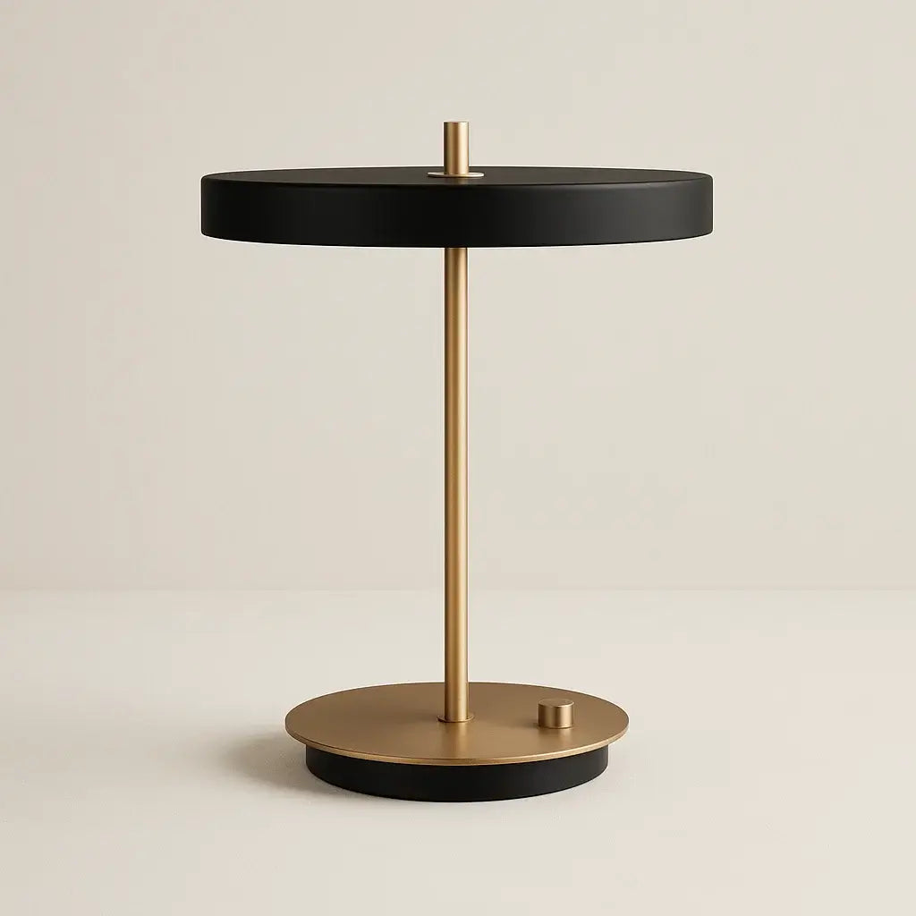 Luminária de Mesa Abajur Moderno Minimalista Clean Asteria