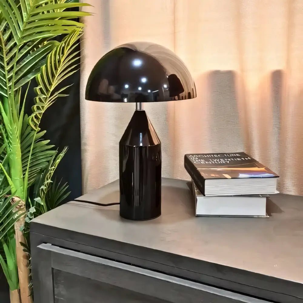 Luminária de Mesa Abajur Moderno Minimalista Grande Cogumelo Radiant
