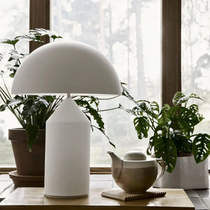 Luminária de Mesa Abajur Moderno Minimalista Grande Cogumelo Radiant