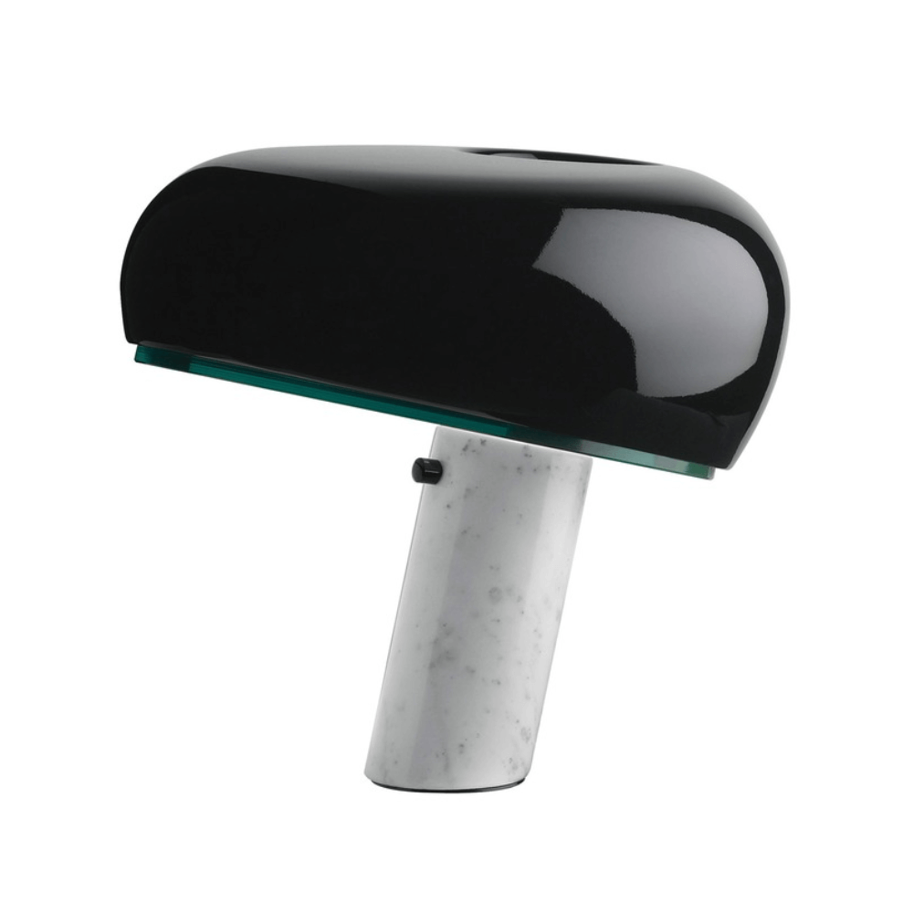 Luminaria de Mesa Abajur Moderno Minimalista Marmore Radiant