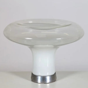 abajur vidro, abajur transparente, abajur moderno, abajur minimalista, Luminária de Mesa Abajur Moderno Minimalista Vidro Lesbo, luminaria de vidro, luminaria de mesa de vidro, luminaria lesbo, abajur lesbo, luminaria artemide, luminaria artemide lesbo, luminaria Angelo Mangiarotti
