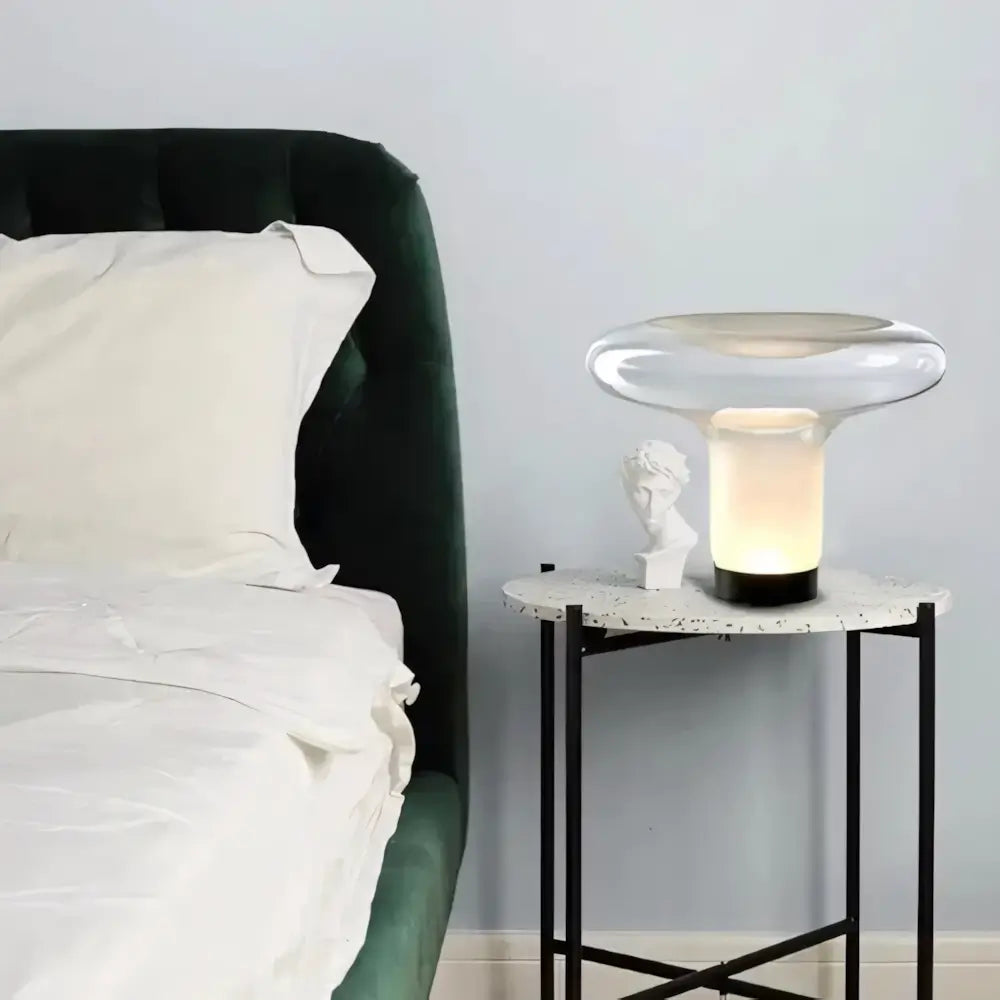 abajur vidro, abajur transparente, abajur moderno, abajur minimalista, Luminária de Mesa Abajur Moderno Minimalista Vidro Lesbo, luminaria de vidro, luminaria de mesa de vidro, luminaria lesbo, abajur lesbo, luminaria artemide, luminaria artemide lesbo, luminaria Angelo Mangiarotti
