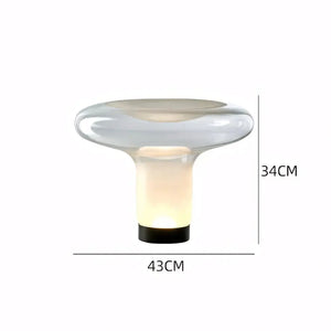 abajur vidro, abajur transparente, abajur moderno, abajur minimalista, Luminária de Mesa Abajur Moderno Minimalista Vidro Lesbo, luminaria de vidro, luminaria de mesa de vidro, luminaria lesbo, abajur lesbo, luminaria artemide, luminaria artemide lesbo, luminaria Angelo Mangiarotti