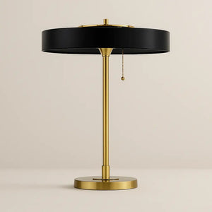 Luminária de Mesa Abajur Moderno Vidro Base Dourada Radiant
