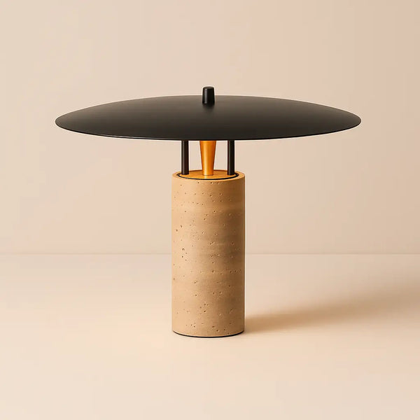 Luminária de Mesa Abajur Rústico Moderno Mármore Radiant