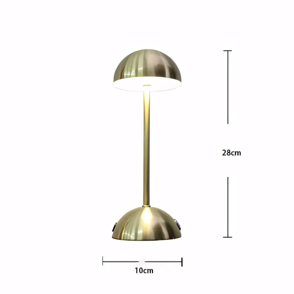 Luminária de Mesa Abajur Sem Fio Minimalista Moderno Radiant