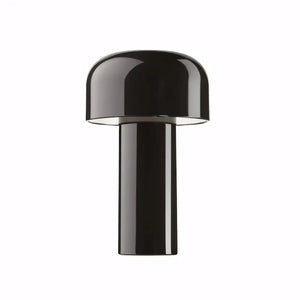 Luminária de Mesa Abajur Touch Moderno Minimalista Bellhop preto