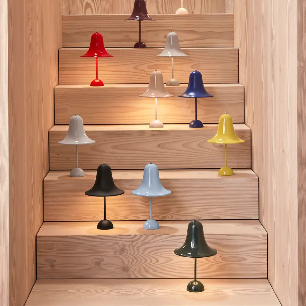 luminária de mesa sem fio, abajur recarregável LED, luminária portátil para quarto, abajur moderno sem fio, luminária touch sensor LED, abajur cabeceira com bateria, luminária decorativa Pantop, luminária LED luz tricolor, abajur design escandinavo, luminária de mesa com toque, luminaria Pantop, luminaria de mesa Pantop