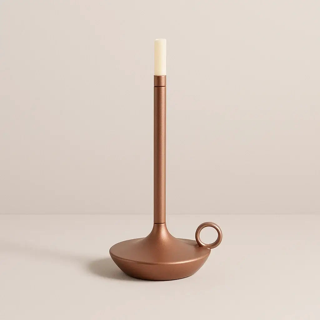 luminária de mesa led, luminária portátil sem fio, abajur sem fio recarregável, luminária recarregável mesa posta, luz decorativa jantar, luminária de toque dimerizável, abajur metálico elegante, luminária minimalista wick, luminária estilo vela moderna, luminária wick, luminária de mesa wick, luminária portátil wick