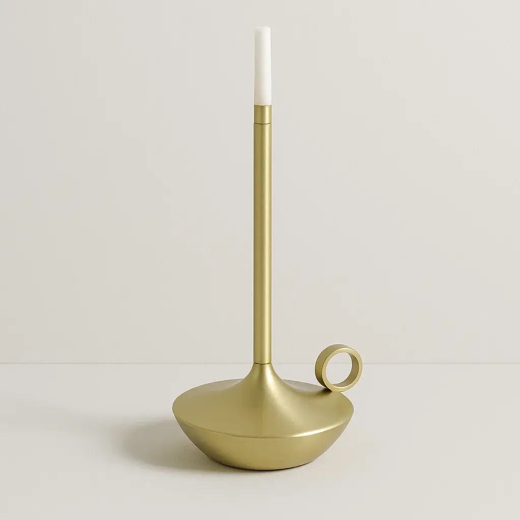 luminária de mesa led, luminária portátil sem fio, abajur sem fio recarregável, luminária recarregável mesa posta, luz decorativa jantar, luminária de toque dimerizável, abajur metálico elegante, luminária minimalista wick, luminária estilo vela moderna, luminária wick, luminária de mesa wick, luminária portátil wick