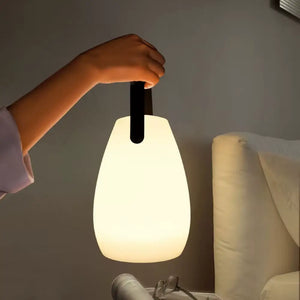 luminária portátil, luminária LED RGB, luminária com alça, luz ambiente decorativa, luminária recarregável, luminária sem fio, luminária de mesa decorativa, luminária para festa, luz com controle remoto, luminária usb recarregável
