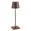 Luminaria de Mesa Sem Fio Recarregavel Poldina Pro