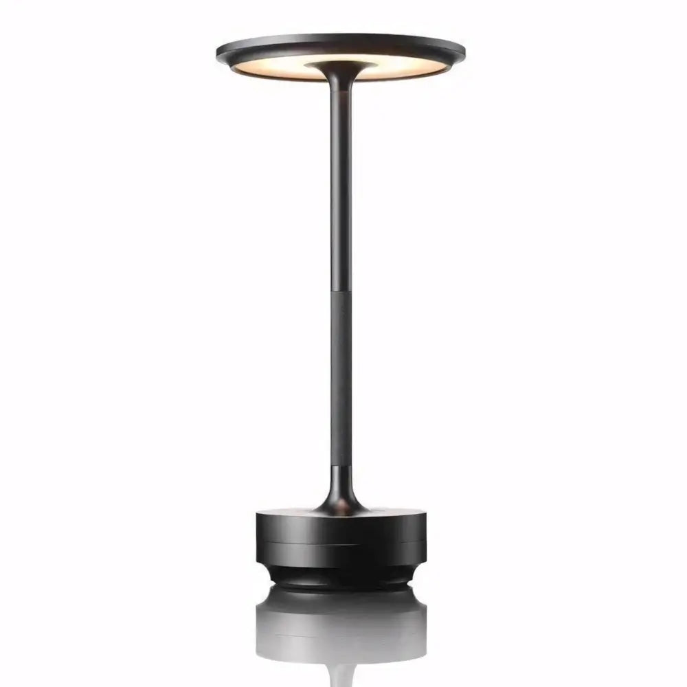Luminaria de Mesa Touch Moderna Minimalista Metal Lumi