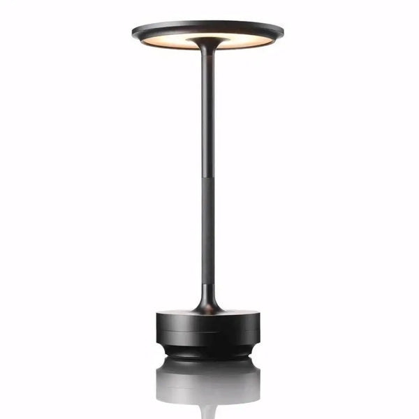 Luminaria de Mesa Touch Moderna Minimalista Metal Lumi