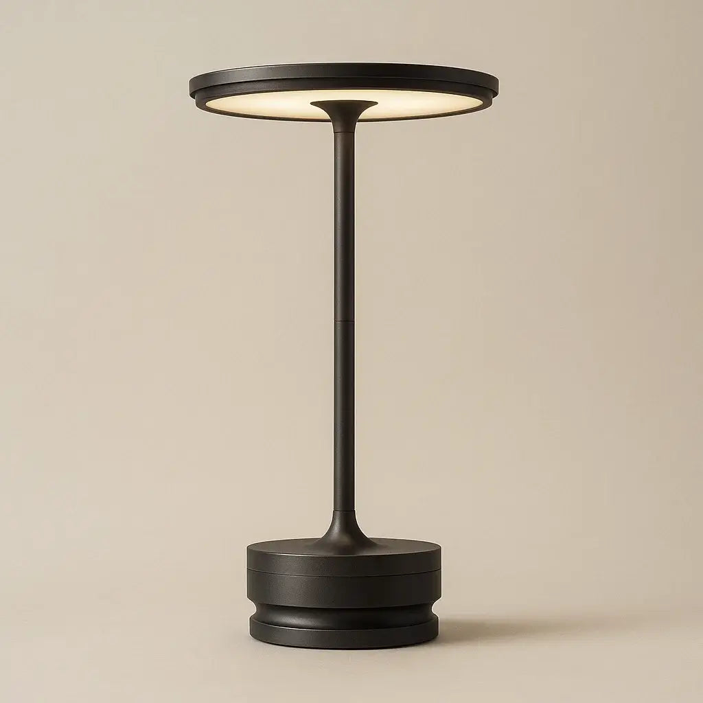 Luminária de Mesa Touch Moderna Minimalista Metal Lumi