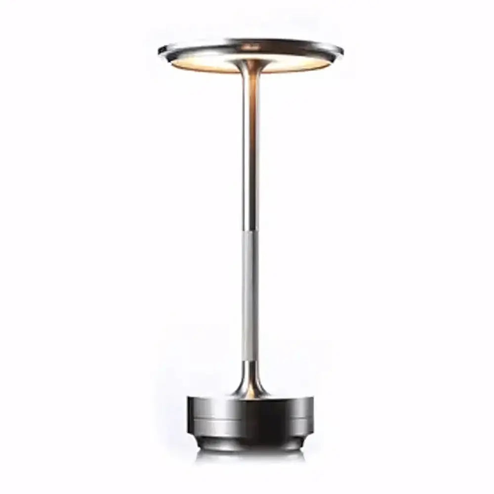 Luminaria de Mesa Touch Moderna Minimalista Metal Lumi