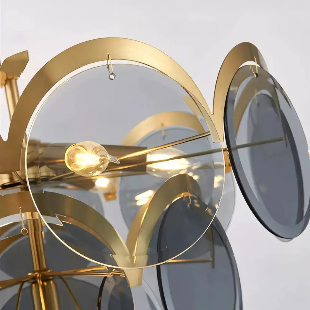 Lustre Luminaria Pendente Vidro Moderno Minimalista Radiant