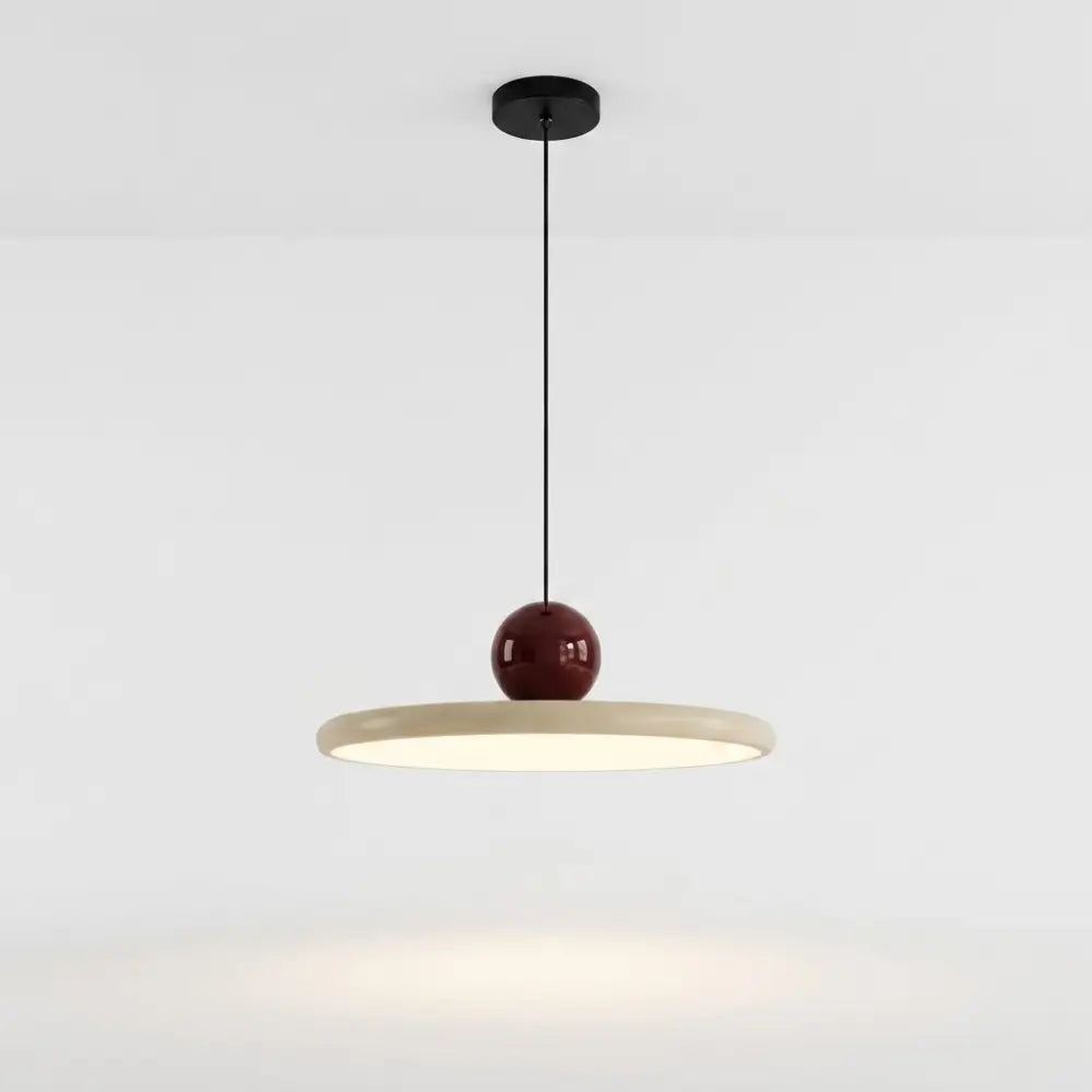 Lustre Pendente Led Minimalista Disco Cannes