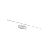 Arandela de Parede Linear com LED para Banheiro Branca 60 cm em fundo branco