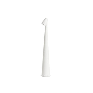 Luminária de Mesa Sem Fio Recarregável Portátil Africa Branco em fundo branco