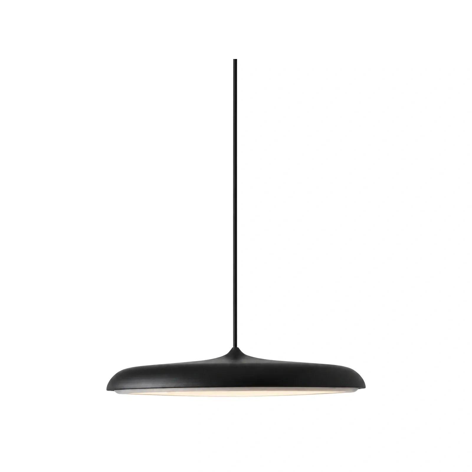 Lustre Pendente Macaron Nordic Black em fundo branco