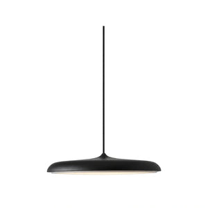 Lustre Pendente Macaron Nordic Black em fundo branco