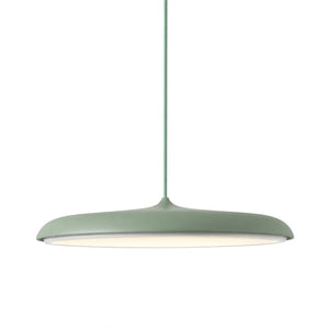 Lustre Pendente Macaron Nordic Green em fundo branco