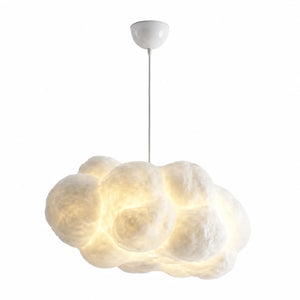 Lustre Pendente Montessoriano Nuvem Nimbus com fundo branco