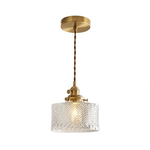 Lustre Pendente de Vidro Estilo Flor Cristallo em fundo branco